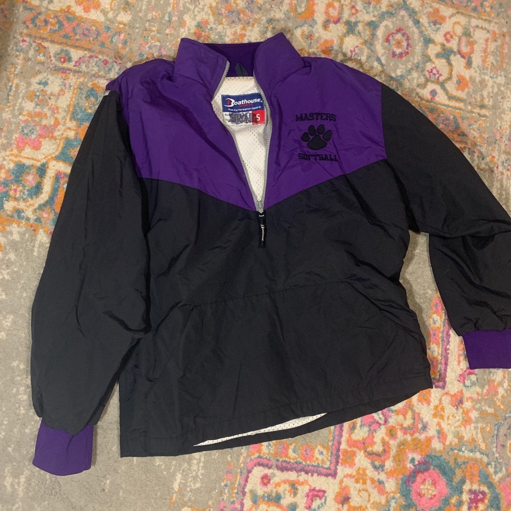 athletic wind breaker